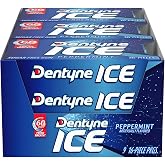Dentyne Ice Sugar Free Gum - Peppermint 16-Piece Pack (9 Packs)