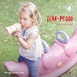 NUK Sports Cup Toddler Cup 450 ml Leak-Proof Chameleon Peacock Pink view 5