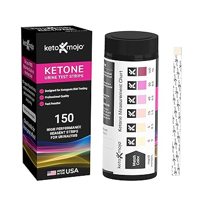 Buy 150 Ketone Test Strips With Free Keto Guide Ebook Free App Urine Test For Ketosis On Ketogenic Low Carb Diets Extra Long Strips Made In Usa Online In Turkey B088c3gf9t