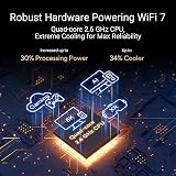 ASUS RT-BE88U Dual-Band WiFi 7 Router AiMesh 10G SFP+ Quad 2.5G 1G Ports view 4