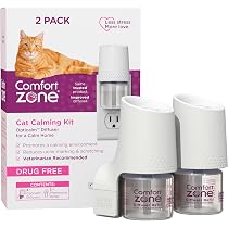 Amazon.com : Comfort Zone Cat Calming Diffuser: 2 Pheromone ...