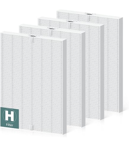 Colorfullife 2er-Set Ersatzfilter Für Winix 5500-2 – 2x HEPA-Filter + 2x Aktivkohlefilter, Modell 116130