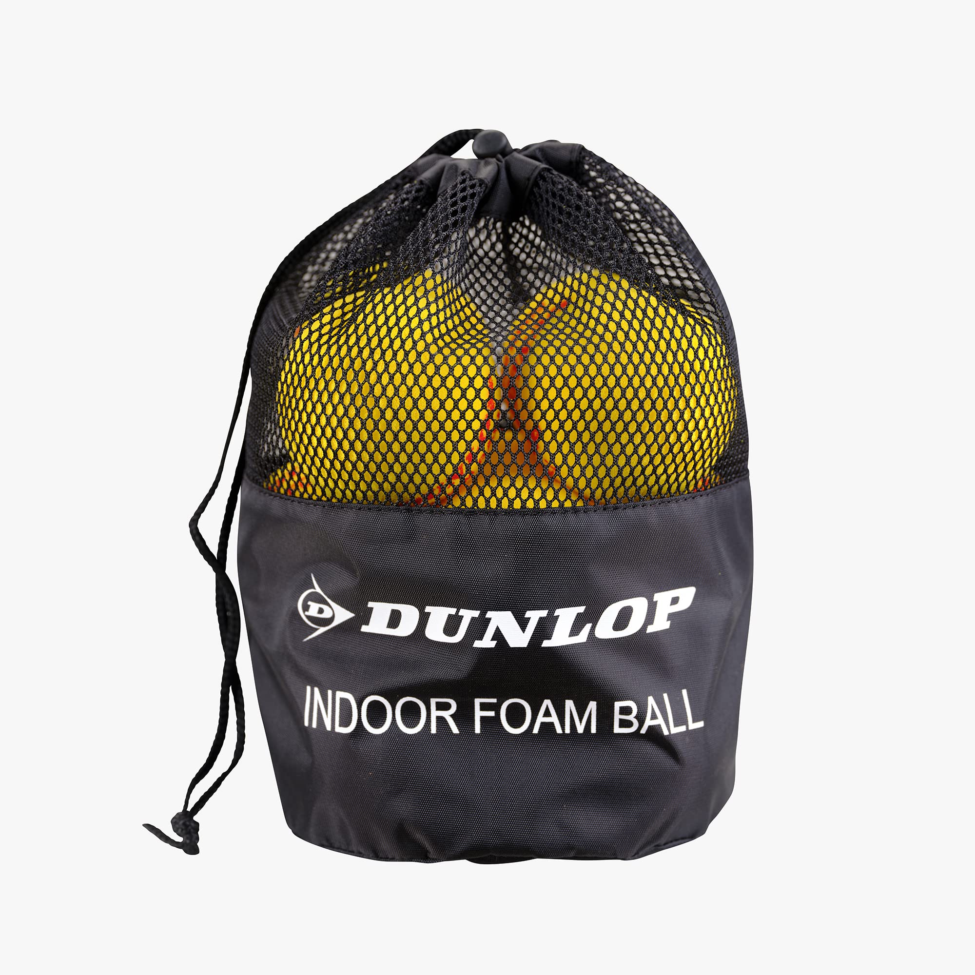 Dunlop Indoor Foam Ball – Special Foam Ball for Beginners (12 Pack), Yellow