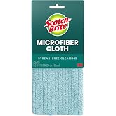 Scotch-Brite Microfiber Cleaning Cloth, 1 Count | Streak-Free Cleaning, 1 Microfiber Towel, Color Will Vary
