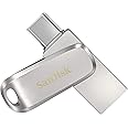 SanDisk 1TB Ultra Dual Drive Luxe USB Type-C - SDDDC4-1T00-G46, Silver