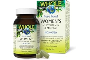 Natural Factors Whole Earth & Sea Women’s Multivitamin & Mineral 60 Tablets