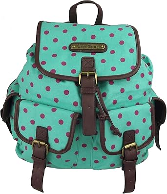 ladies canvas backpack