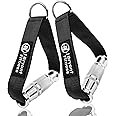 J Bryant Fitness Metal Gym Handles for Cable Machine Attachment Heavy Duty Aluminum Alloy Handle Grips Durable Workout Handles for Resistance Bands Pulley LAT Pull Down System