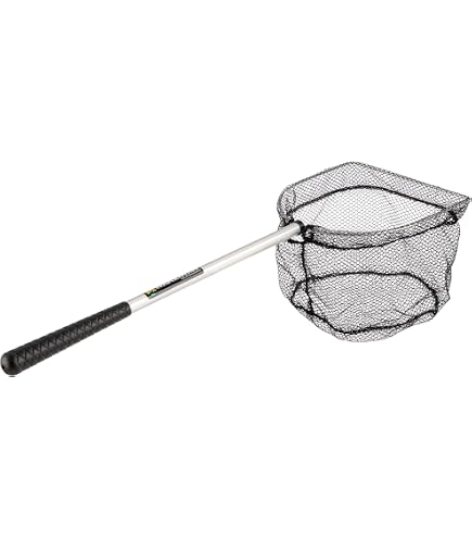 Frabill Wooden Bait Net | Premium D-Shaped Minnow Net