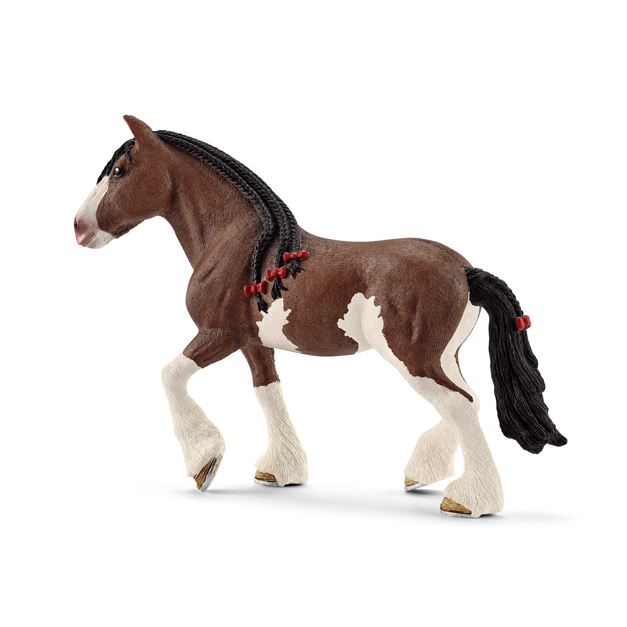 SCHLEICH 13809 Clydesdale mare Farm World Toy Figurine for children aged 3-8 Years