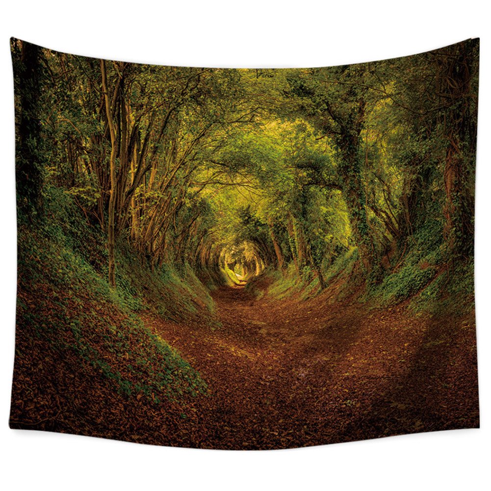 Download Forest 10 Table Runner 59 X 51 Inch Kabake Woodland Forest Landscape Tapestry Mandala Bohemian Wall Hanging Tapestry Beach Throw Cloth For Living Room Bedroom Dorm Home Decor Home Decor Home