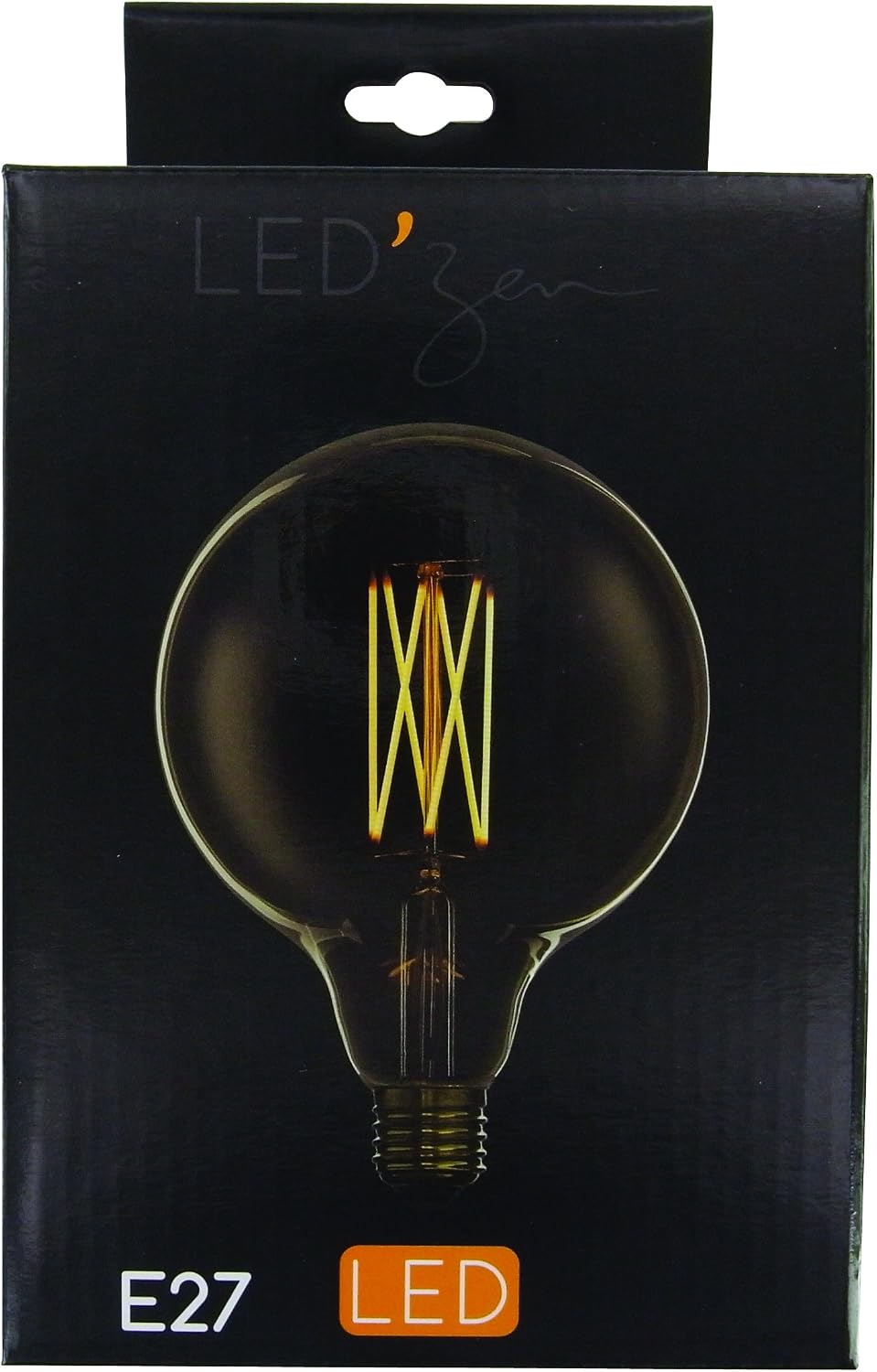 Zen lzg3041 a Decorative LED Filament Bulb LED 4 W E27 Amber Glass, Ambré - Image 4