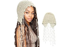 AQSFXYD Handmade Pearl hat