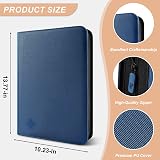 TiopLior 432-Card Binder Album 9 Pocket Blue for MTG Baseball Football view 2