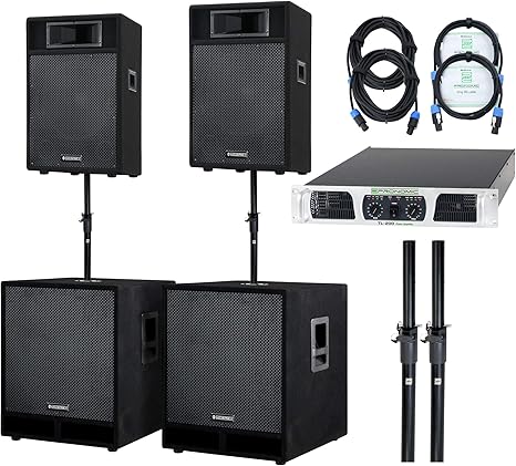 receiver on top of subwoofer