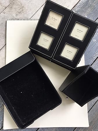 Artikle Leather Corporate Lot Of 3 Executive Office Desk Leather Organizers Accessories