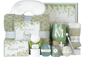 INNObeta Personalized Gift Baskets for Women who Have Everything, Unique Gifts for Her on Birthdays, Christmas, Useful Self C