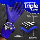 Saga Sports Kids Bike Gloves Motocross Dirt Bike BMX Protection view 4