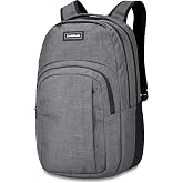 Dakine Campus Backpack 25L, Laptop Daypack, Carbon | 25L laptop backpack, padded 15in sleeve, insulated cooler pocket, fleece sunglass pocket, organizer, recycled polyester