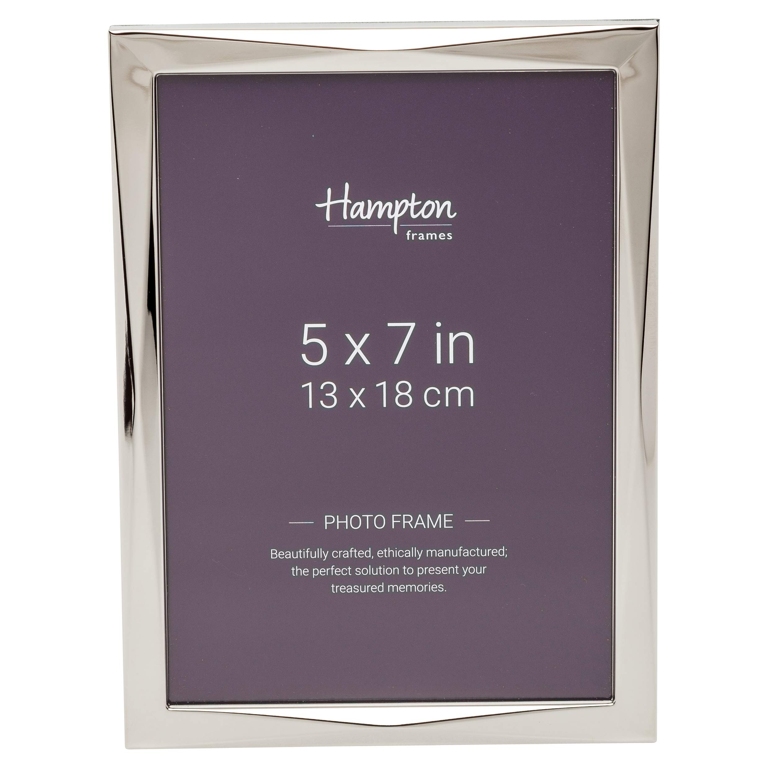 Hampton Frames Photo Frame, Silver, 5x7 (13x18cm)