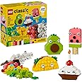 LEGO Classic Creative Food Friends Building Toy Set - Pretend Play Food for Kids, Boys and Girls, Ages 4+ - Learning and Educ