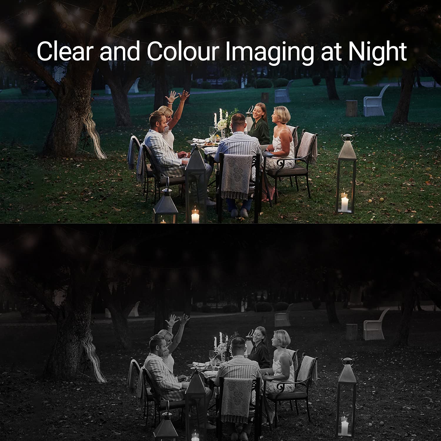 EZVIZ 2K+ Smart Outdoor Security Camera with Floodlight, Built-in 32G Storage, Colour Night Vision, Siren & Light Alarm, AI Human Detection, Two-Way Talk, Waterproof, Hardwired Installation (LC3)