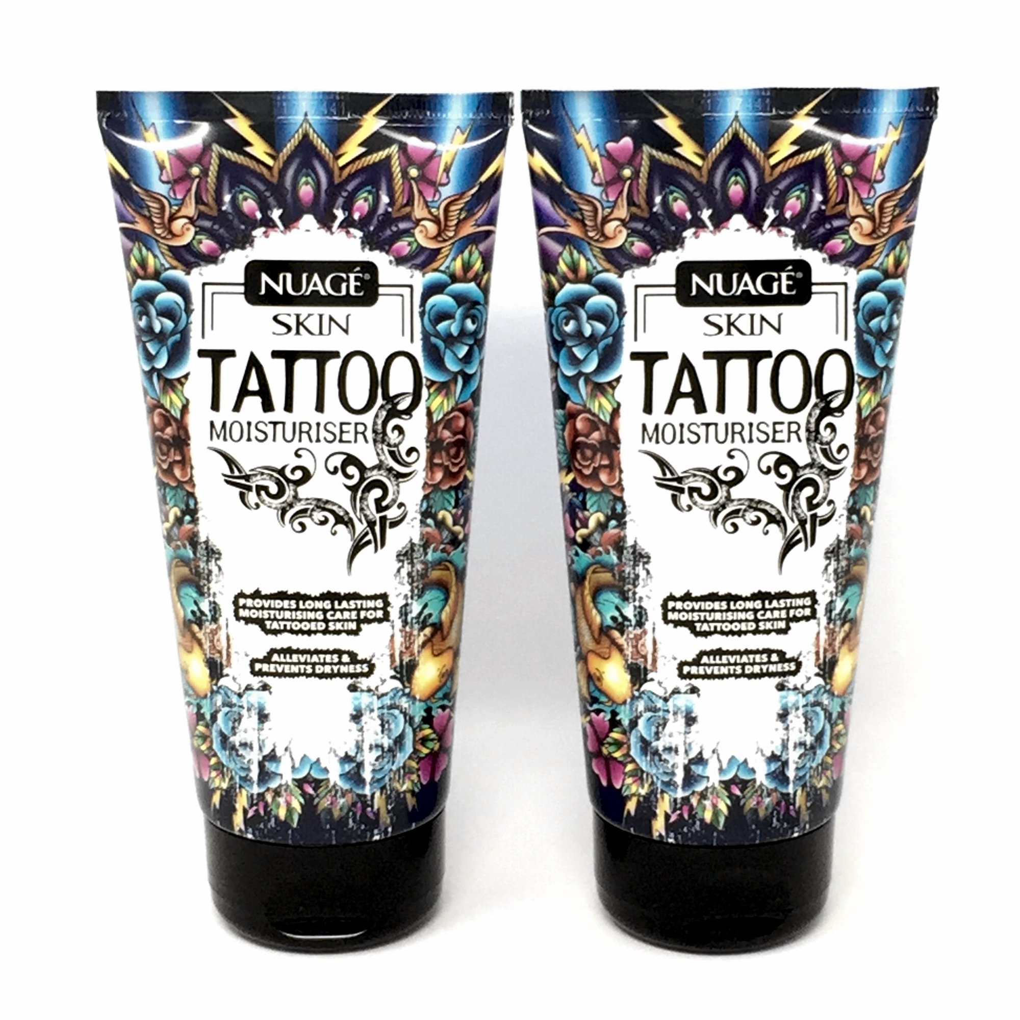 Nuage Skin Tattoo (2 Pack) Tattoo Moisturiser and Aftercare Lotion
