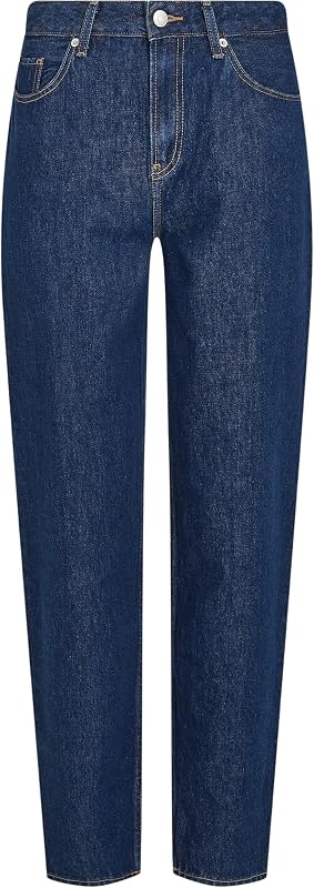 Donna Jeans Tapered Ace Vita Media, Blu (Ace), 28W/30L