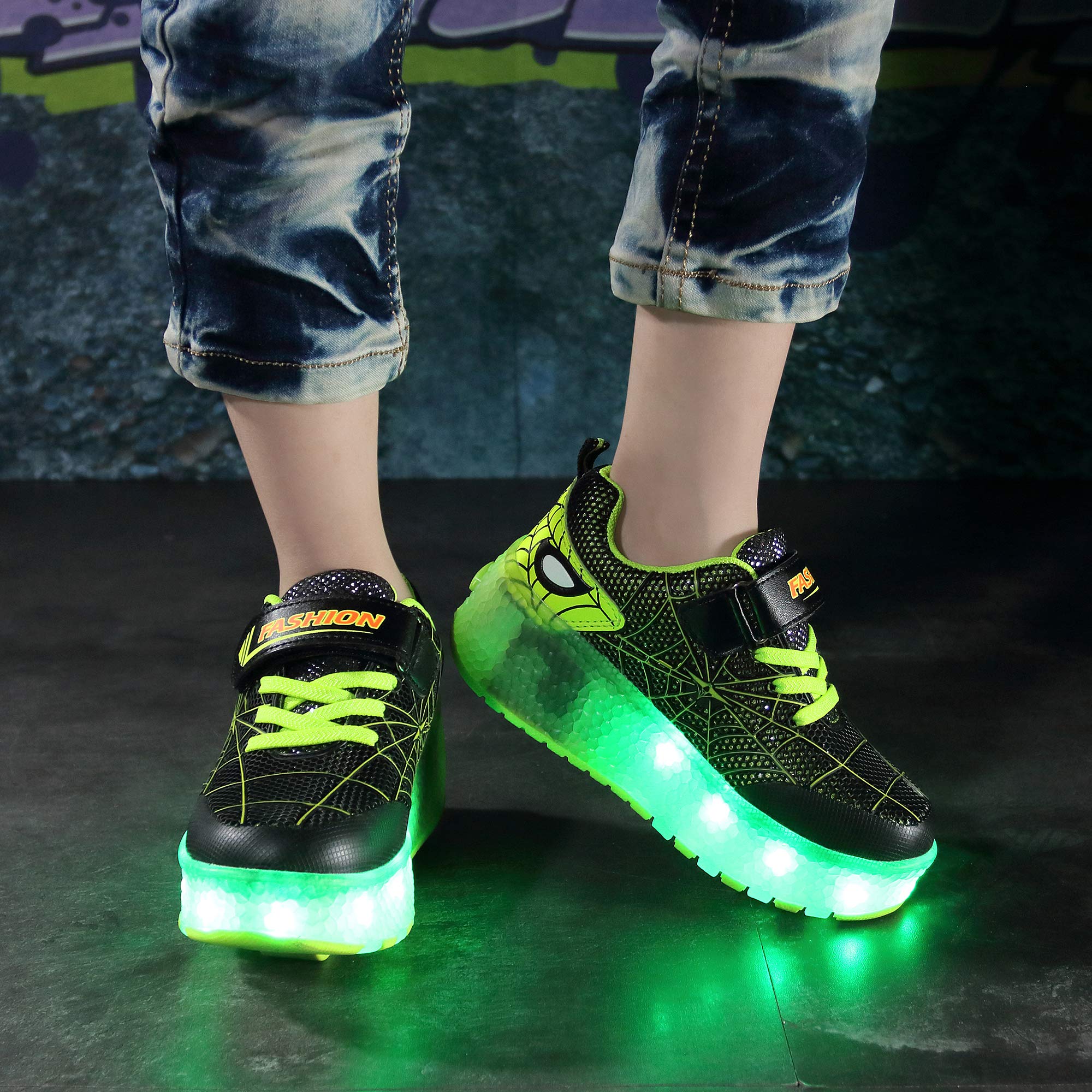 light up shoes with wheels