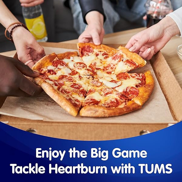 TUMS NATURALS ULTRA STRENGTH ANTACID CHEWS FOR HEARTBURN RELIEF, GREAT FOR A SUMMER BBQ – BLACK CHERRY & WATERMELON – 190 COUNT