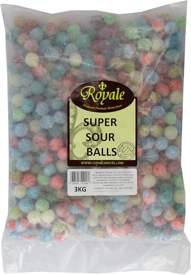 Royale Super Sour Balls 3 Kg Amazon.co.uk Grocery