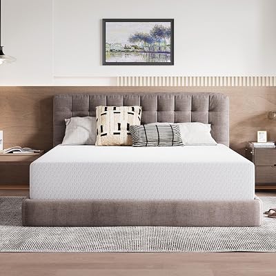 Novilla Queen Mattress 14 Inch, Queen Size Memory Foam Mattress for Pressure Relief & Supportive Comfort, Cool Refreshing Sleep Mattress in a Box, CertiPUR-US Certified, Medium Firm