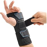 ZOFORE SPORT Premium Carpal Tunnel Wrist Brace Night Support – Wrist Brace for Carpal Tunnel with Metal Splint – Pain Relief for Men & Women - Left Hand - L/XL
