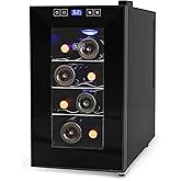 BLACK+DECKER BD60026 Wine Cellar with LED Display (8-Bottle Capacity)