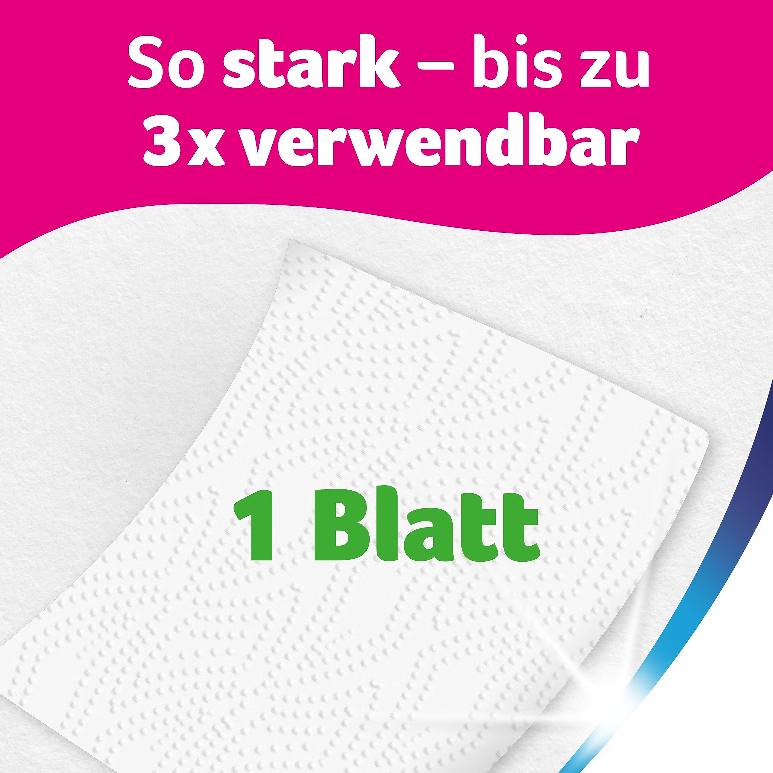 Zewa Wisch&Weg Original Mega Pack, 6 Packungen , 48 Stück (6er Pack) 3