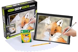 Crayola Light-Up Tracing Pad with Eye-Soft Technology, Arts & Crafts