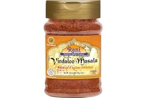 Rani Vindaloo Curry Masala Natural Indian Spice Blend 3oz (85g) PET Jar ~ Salt Free | Vegan | Gluten Friendly | Non-GMO | Kos