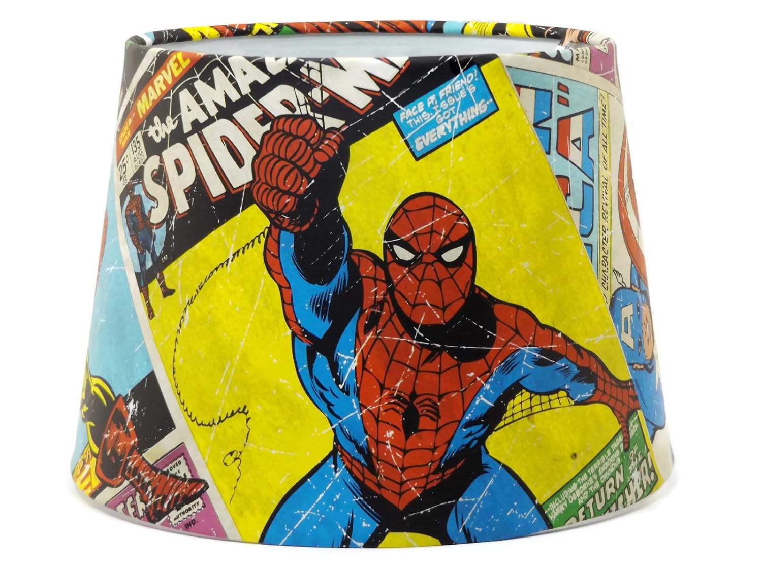 Marvel Spiderman Lampshade Or Ceiling Light Shade Iron Man