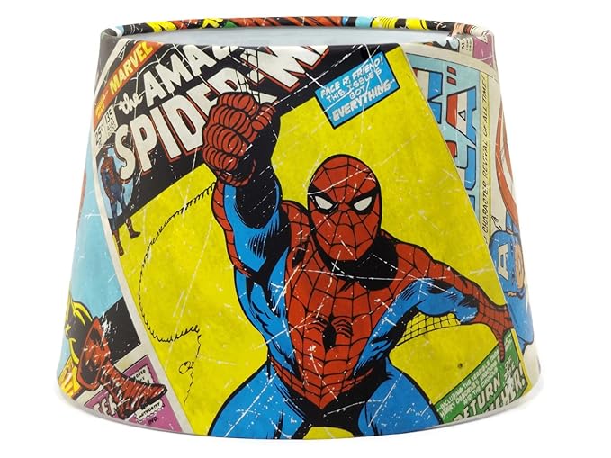 Marvel Spiderman Lampshade Or Ceiling Light Shade Iron Man
