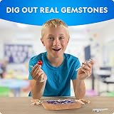 Blue Marble National Geographic Mega Gemstone Dig Kit with 15 Real Gemstones view 2