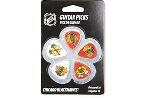 NHL Guitar Pick (10-Pack), 1-Inch x 1-3/16-Inch
