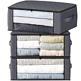 HomeHacks Storage 3-Pack Clothes Organizer Storage