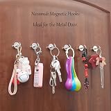 Neosmuk Magnetic Hooks 20kg Heavy Duty 10 Pack Silvery White view 5