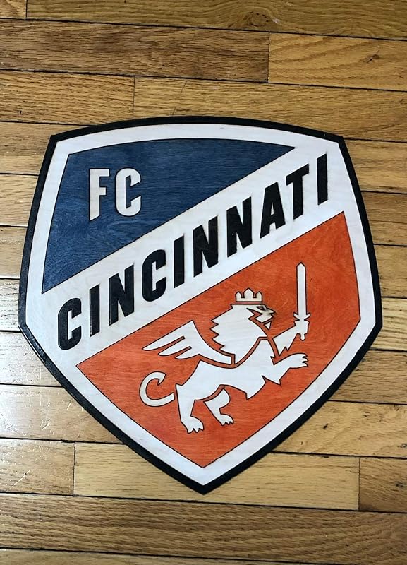 Amazon.com: FC Cincinnati Sign New Logo: Handmade