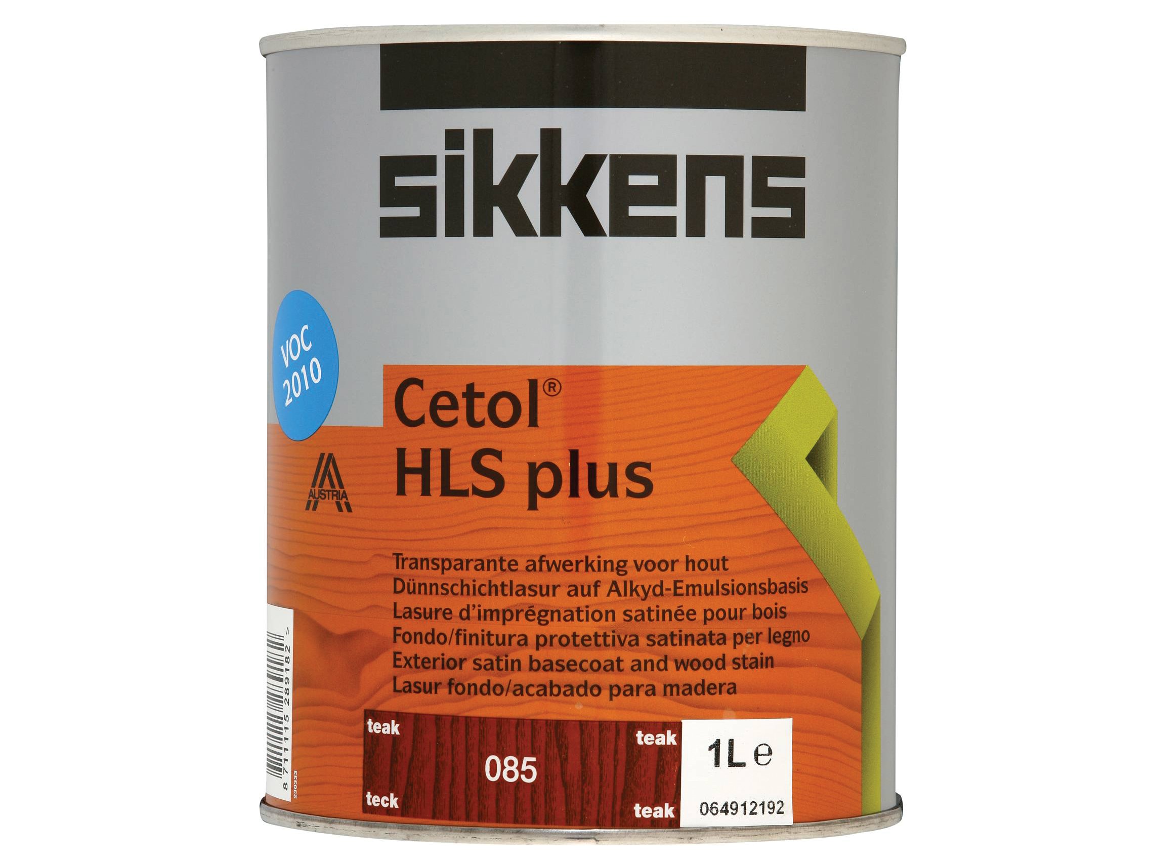 Sikkens SIKCHLSPT 1L Cetol HLS Plus Translucent Woodstain Teak
