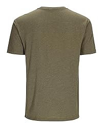 Simms Men's Logo Classic T-Shirt – Cotton Blend
