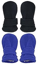 N'Ice Caps Baby Toddler Mittens Kids 2 Pairs Fleece