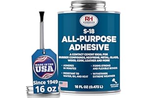 16 oz S-18 Neoprene Cement All Purpose Pint Can