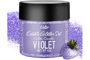 Edible Glitter - 30g Edible Luster Dust Metallic Food Grade Coloring Glitter for Drinks, Cake Decorating, Baking - Edible Dus