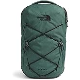 The North Face Jester Everyday Laptop Backpack - Commuter Daypack, Water Repellent, 16" Laptop Sleeve, Duck Green Dark Heather/TNF Black, One Size